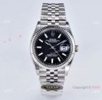 Clean Factory 1:1 Clone Rolex Datejust 36 mm 3235 Black Jubliee Watch